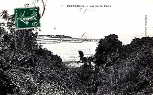 Cherchell - Vue sur le Phare - 1910